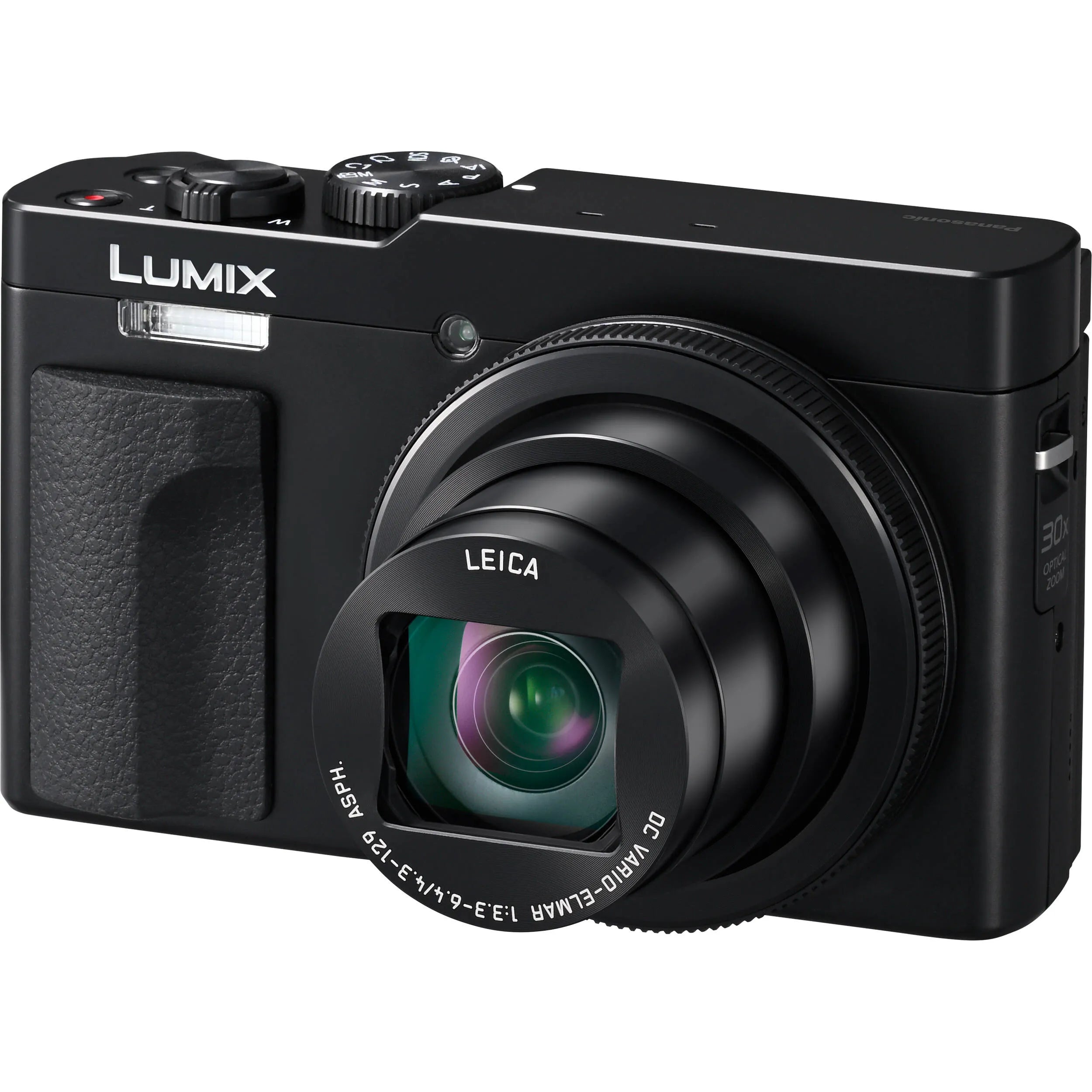 Cámara compacta de viaje con zoom Panasonic Lumix TZ99 | Negra